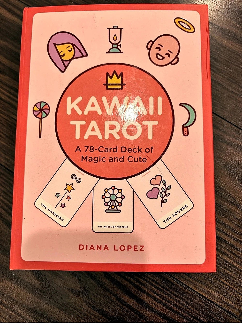 Sterling Ethos Kawaii Tarot: A 78-Card Deck of Magic and Cute 78-Card Deck Pink